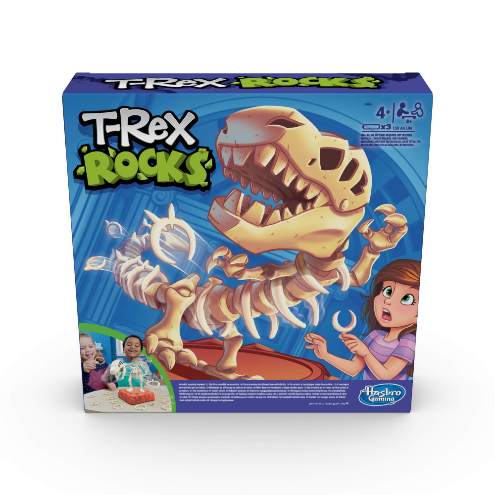 Hasbro Game T-Rex Rocks E7034