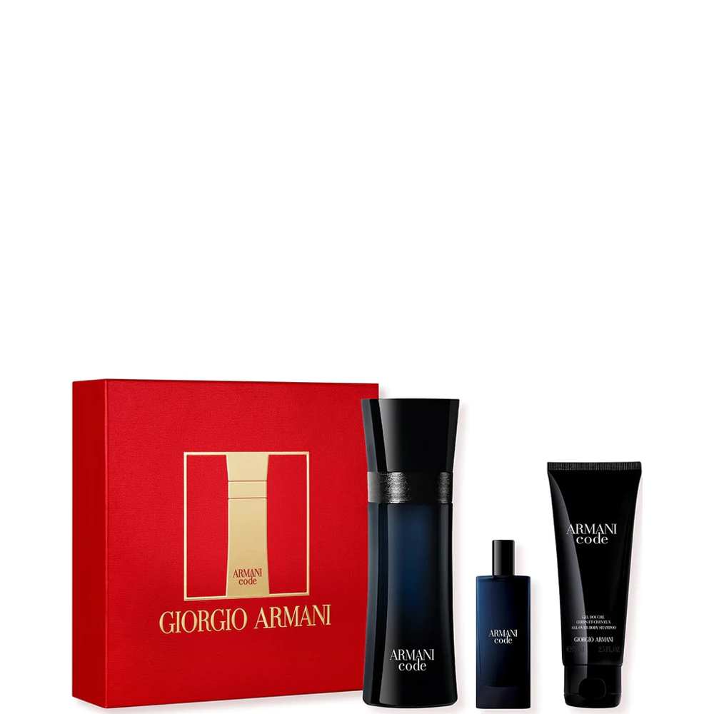 GIORGIO ARMANI CODE FOR MEN 3PC GIFT SET