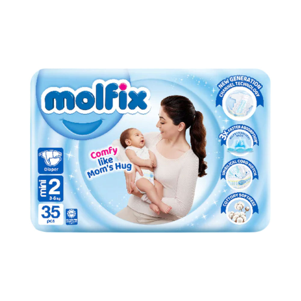 MOLFIX DIAPERS MIDI NO3 4-9 KG 28 PCS