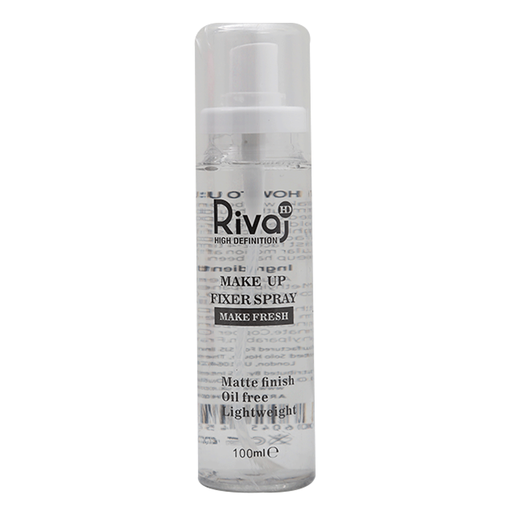 RIVAJ HD MAKE UP FIXER SPRAY MAKE FRESH MATTE FINISH OIL FRE