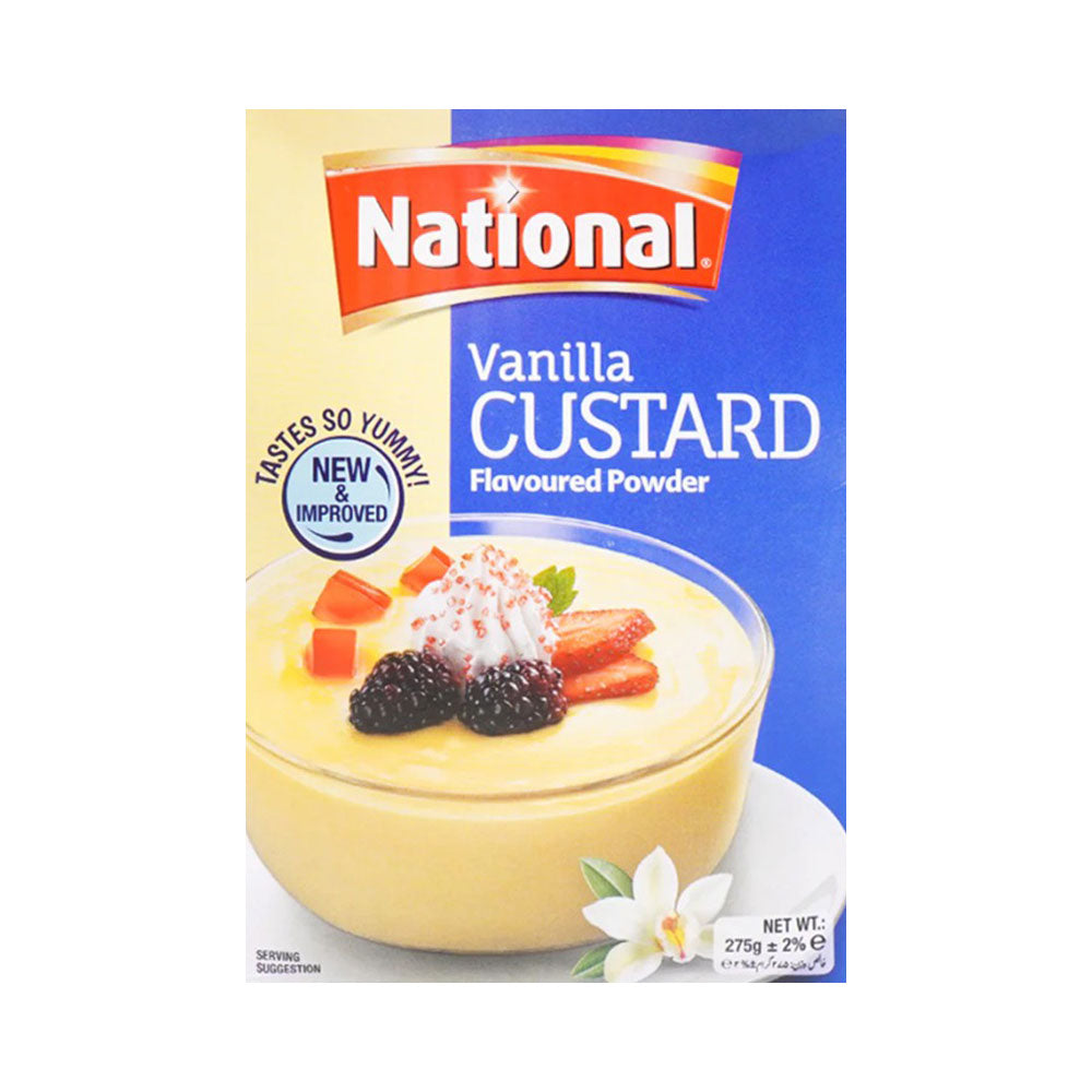 NATIONAL CUSTARD POWDER VANILLA 275 GM