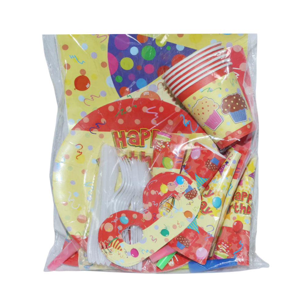1-26 Happy Birthday Party set Ir