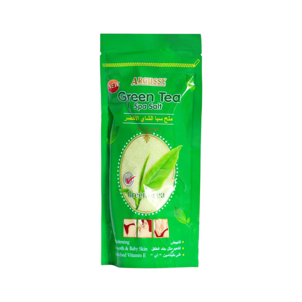 ARGUSSY BODY SPA SALT GREEN TEA 300 GM