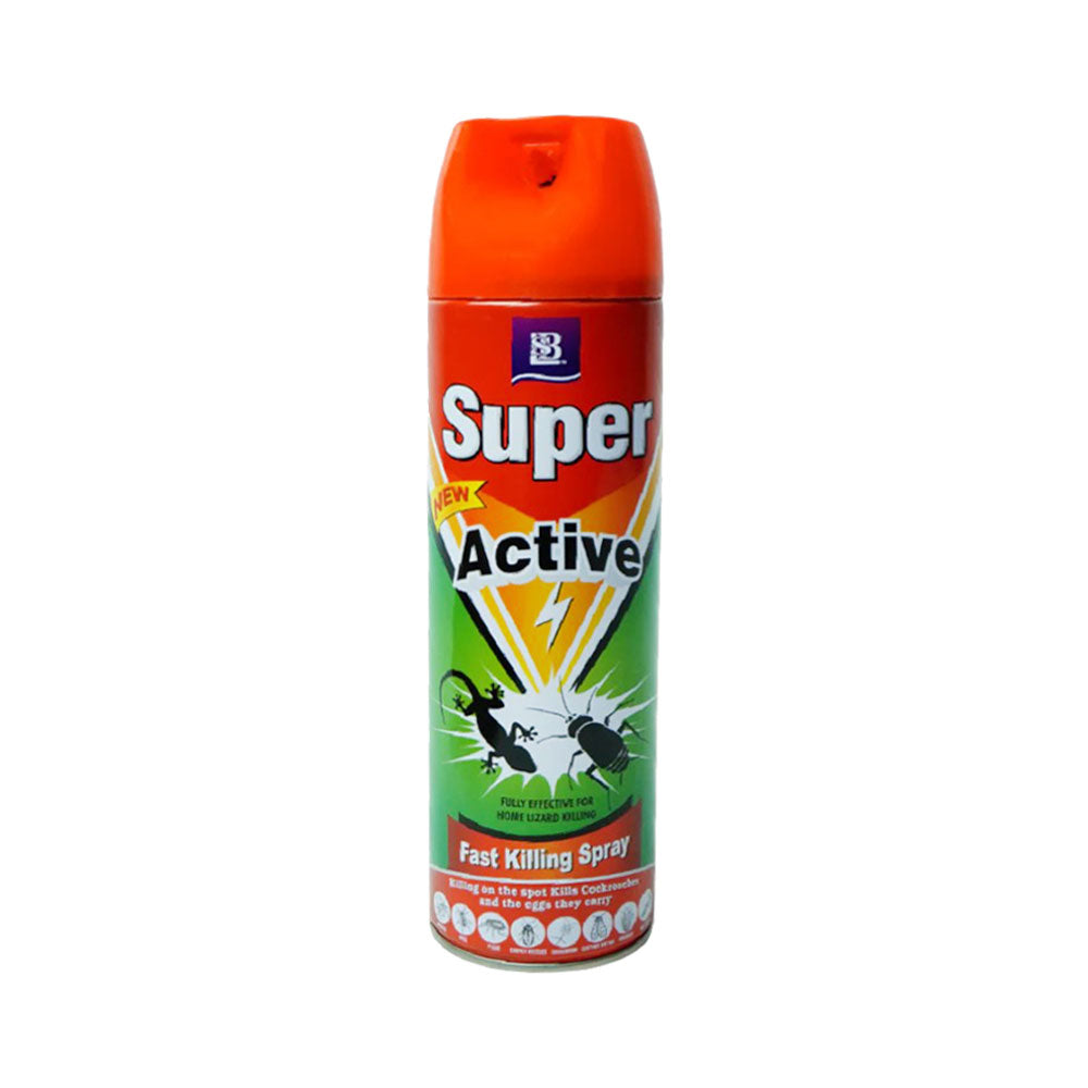 SUPER ACTIVE COCKROACH AND LIZARD KILLER SPRAY 400 ML
