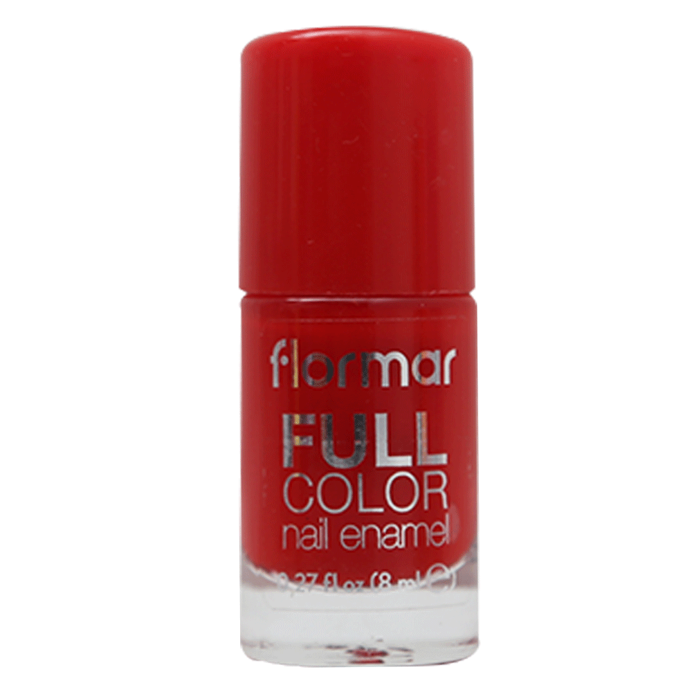 FLORMAR FC08 NAIL ENAMEL OPTIMISTIC RED