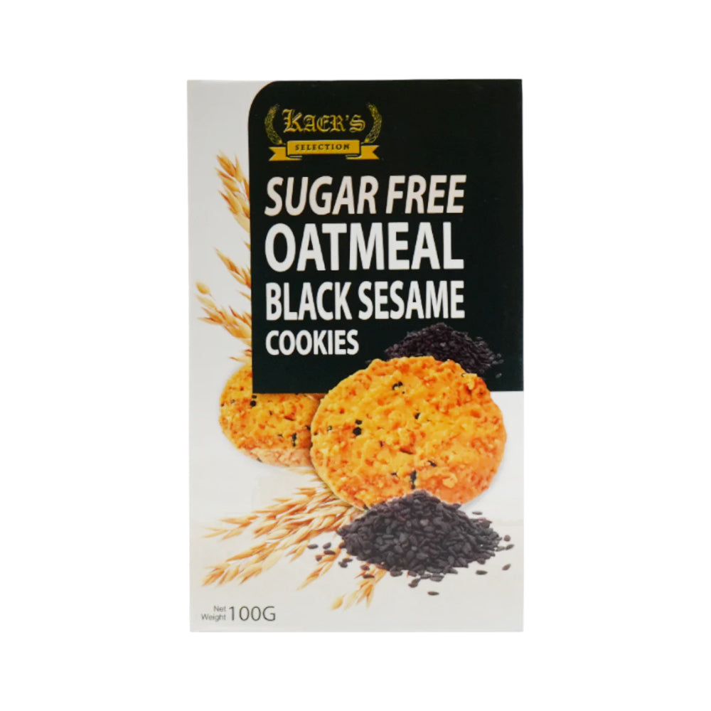 KAERS SELECTION COOKIES OATMEAL BLACK SESAME 100 GM