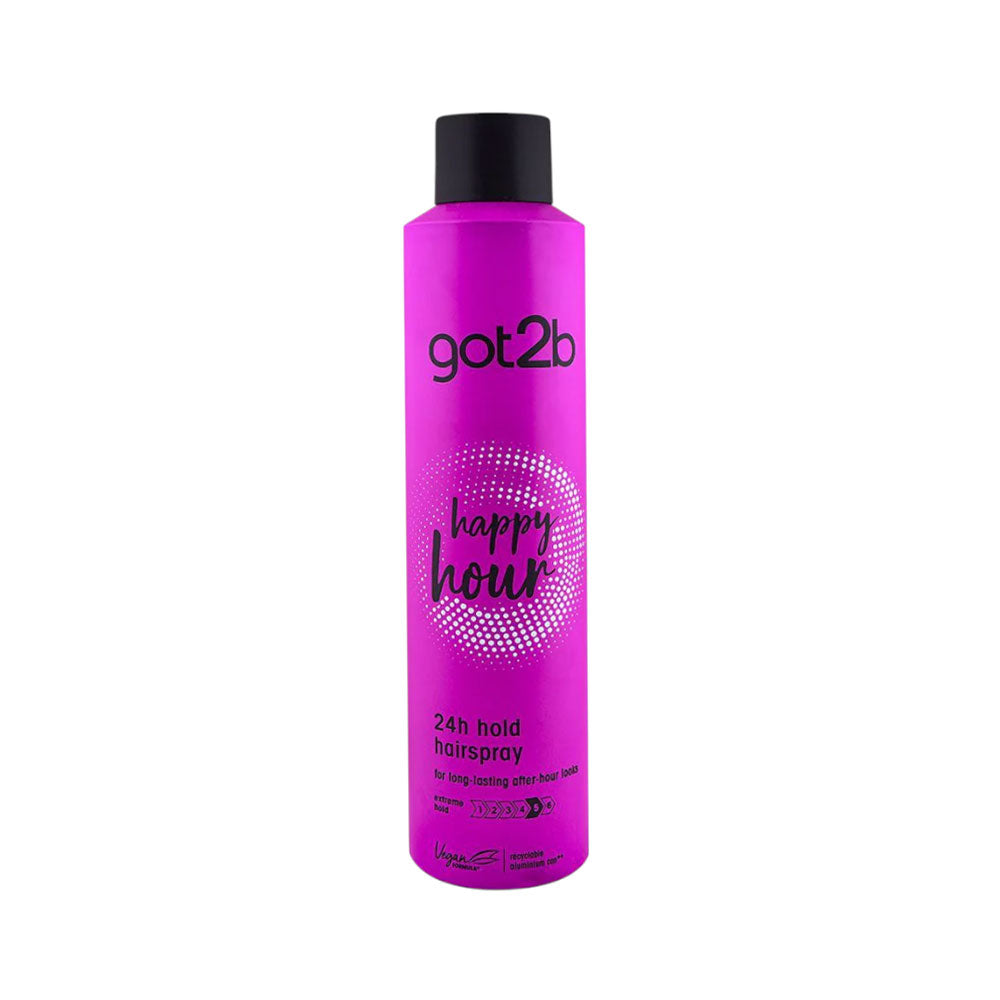 SCHWARZKOPF GOT2B HAIR SPRAY HAPPY HOUR 24 H HOLD 300 ML