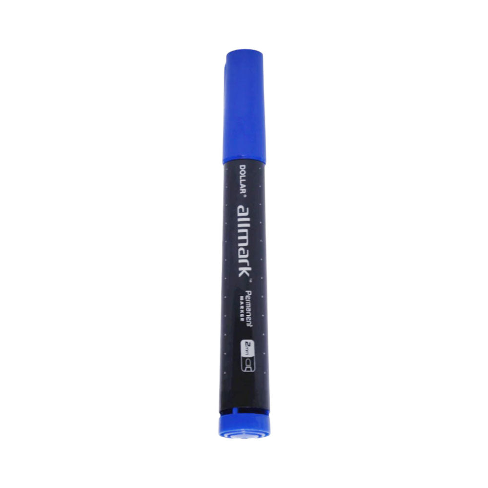90 Dollar Marker Permanent Almark 2Mm Blue