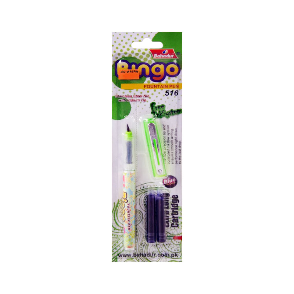 BAHADUR FOUNTAIN PEN BINGO 516