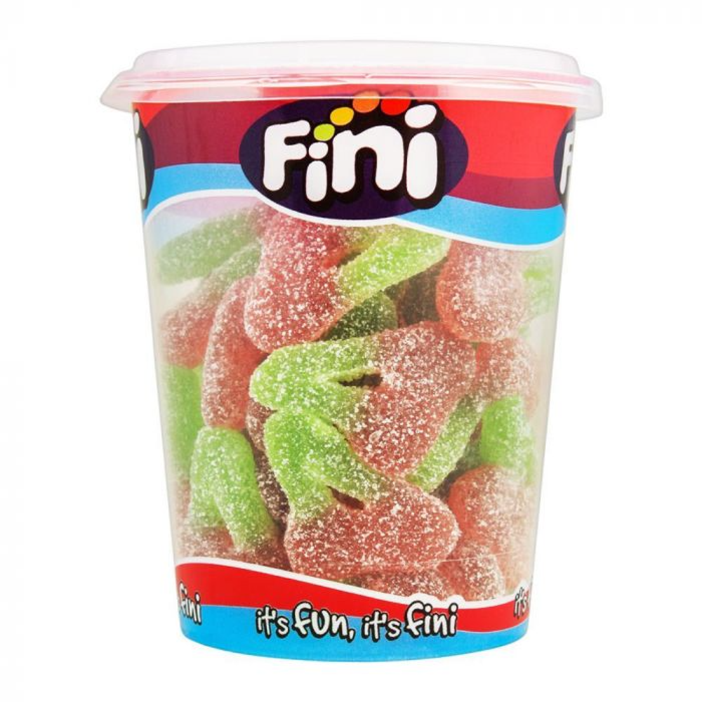 FINI JELLY SOUR TWIN CHERRIES 185 GM