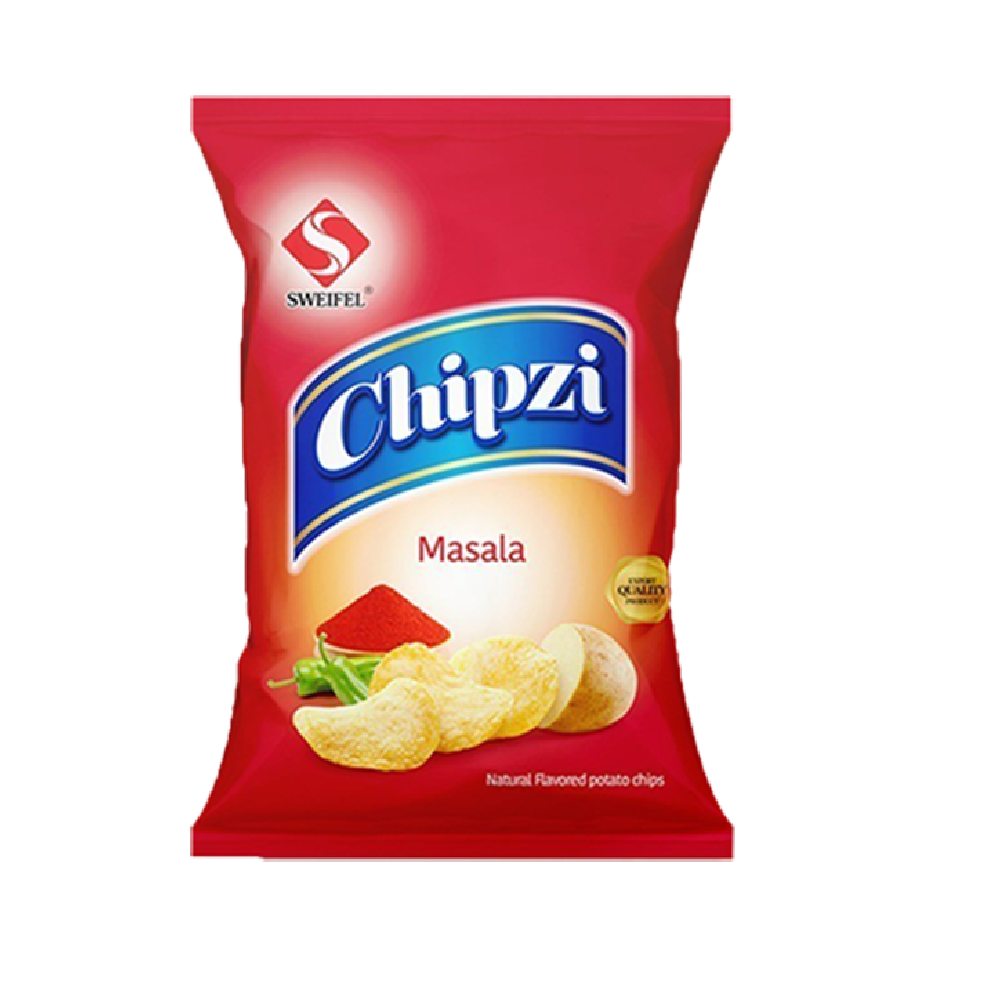 CHIPZI PLAIN CHIPS MASALA 23 GM