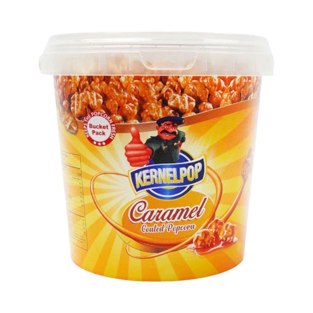 KERNEL POPCORN CARAMEL COATED JAR 195 GM