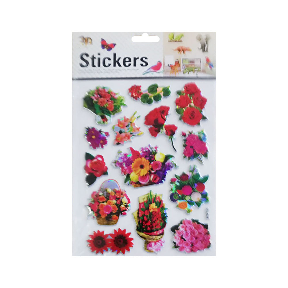 LYL 3D STICKERS ASST Z.B