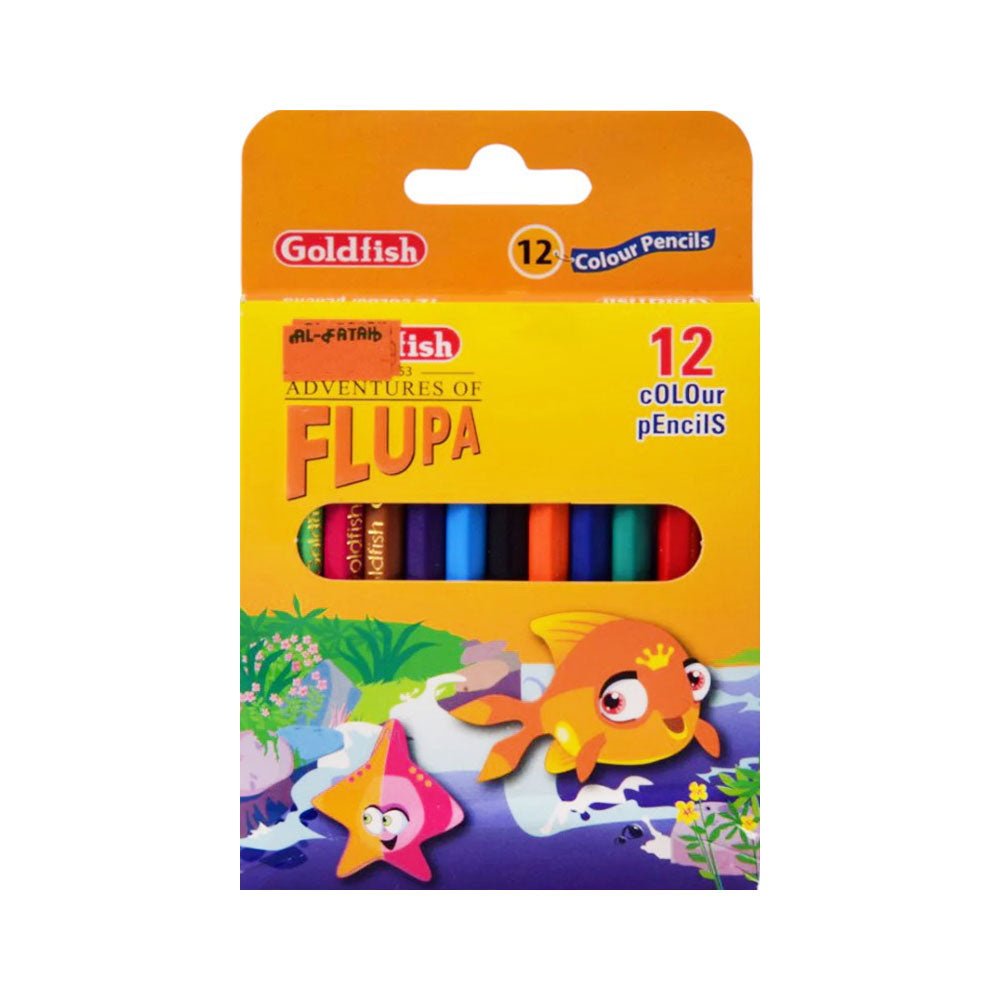 GOLDFISH PENCIL COLOR 12PC H12