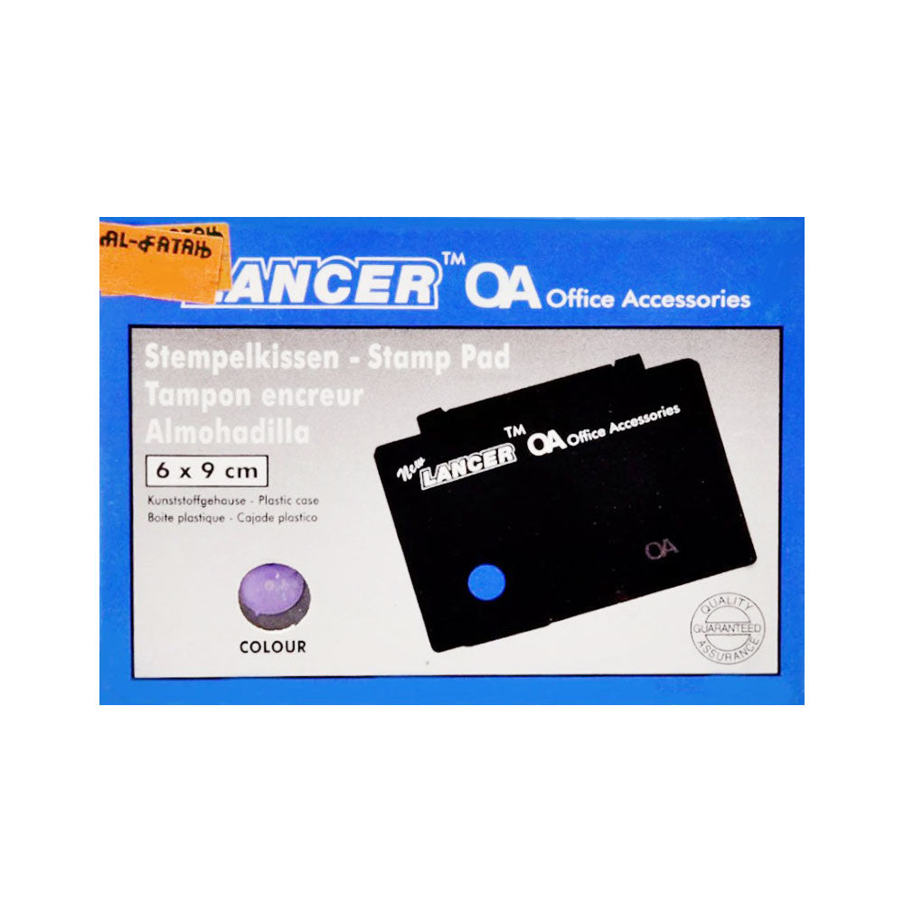 LANCER STAMP PAD 6X9CM 02
