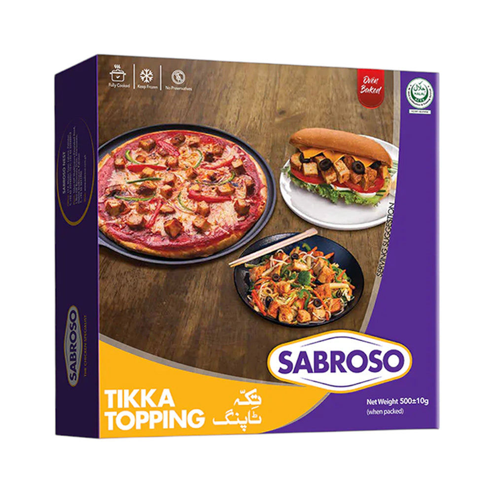 SABROSO TIKKA TOPPING 500 GM