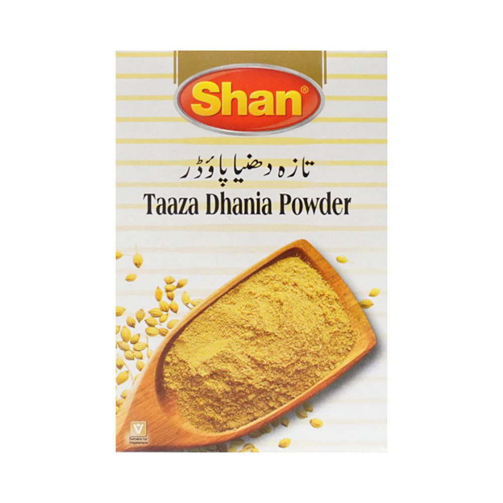 SHAN TAAZA DHANIA POWDER 50 GM