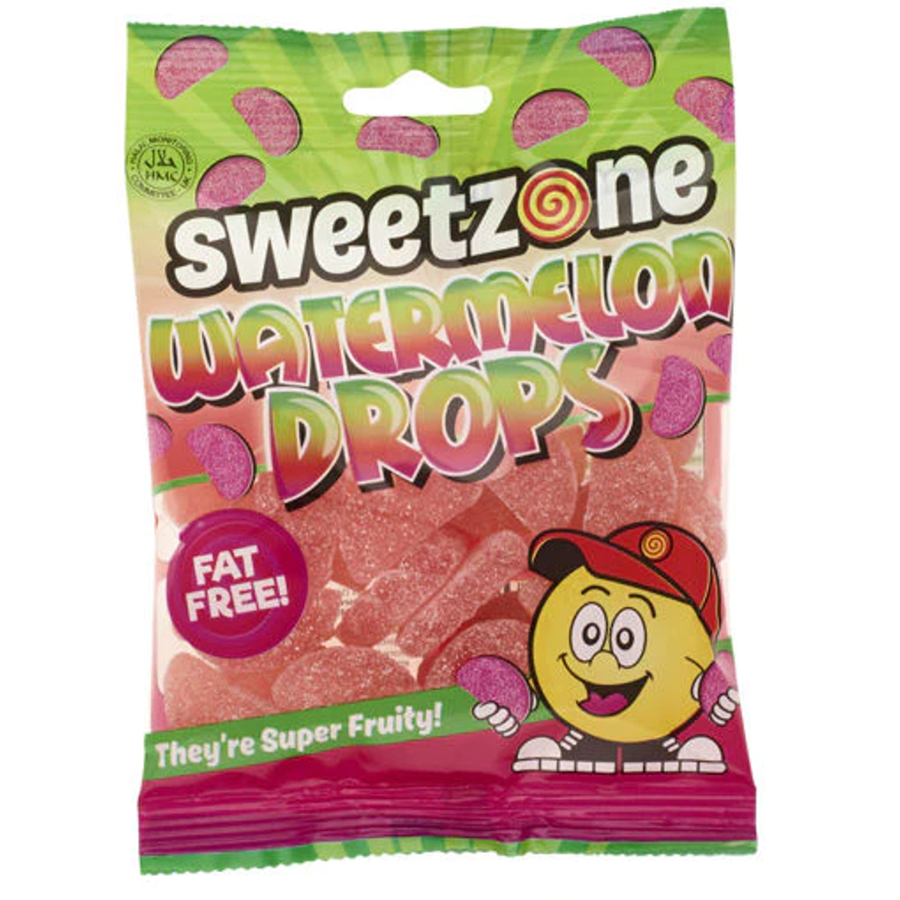 SWEETZONE WATERMELON DROPS JELLY 90 GM – Al-Fatah