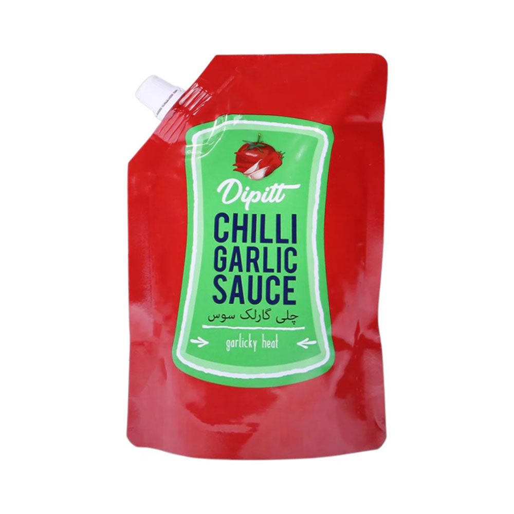 DIPITT CHILLI GARLIC SAUCE POUCH 400 GM