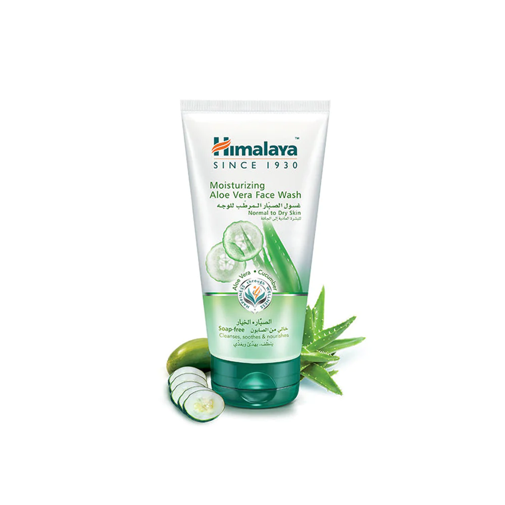 HIMALAYA MOISTURIZING ALOE VERA FACE WASH 150 ML