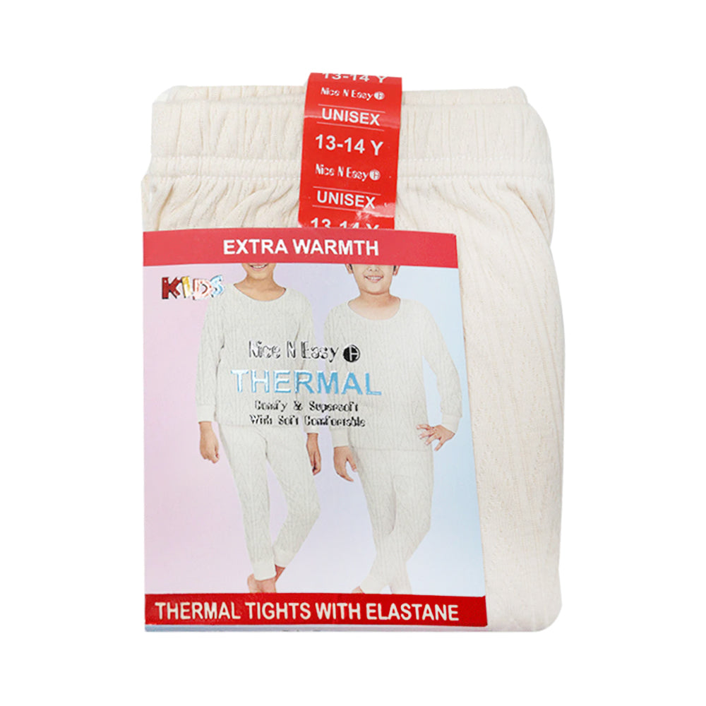 GIRLS THERMAL PAJAMA SELF DESIGN MW-20 13-14 YEAR