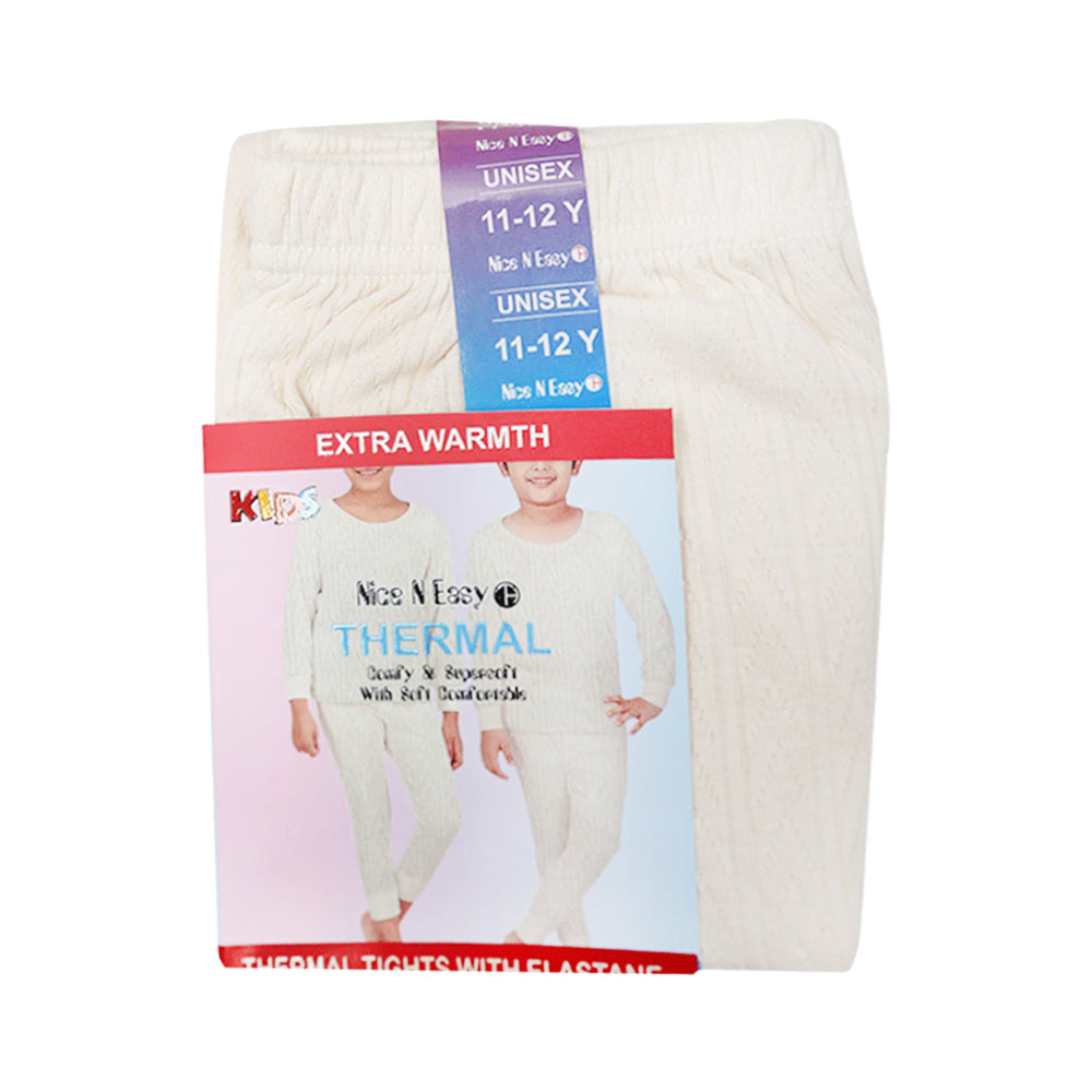 GIRLS THERMAL PAJAMA SELF DESIGN MW-20 11-12 YEAR