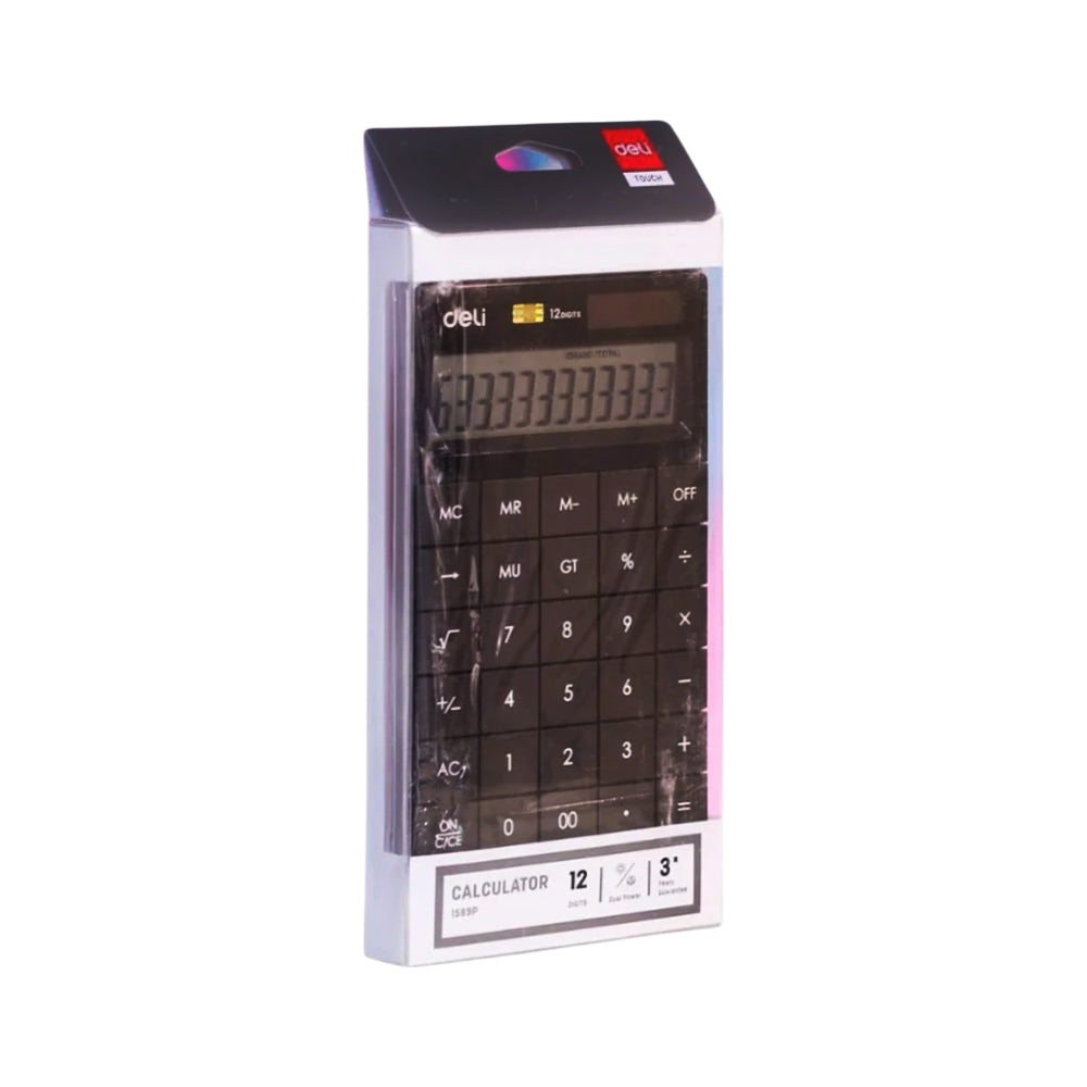 Deli Calculator Balck E1589