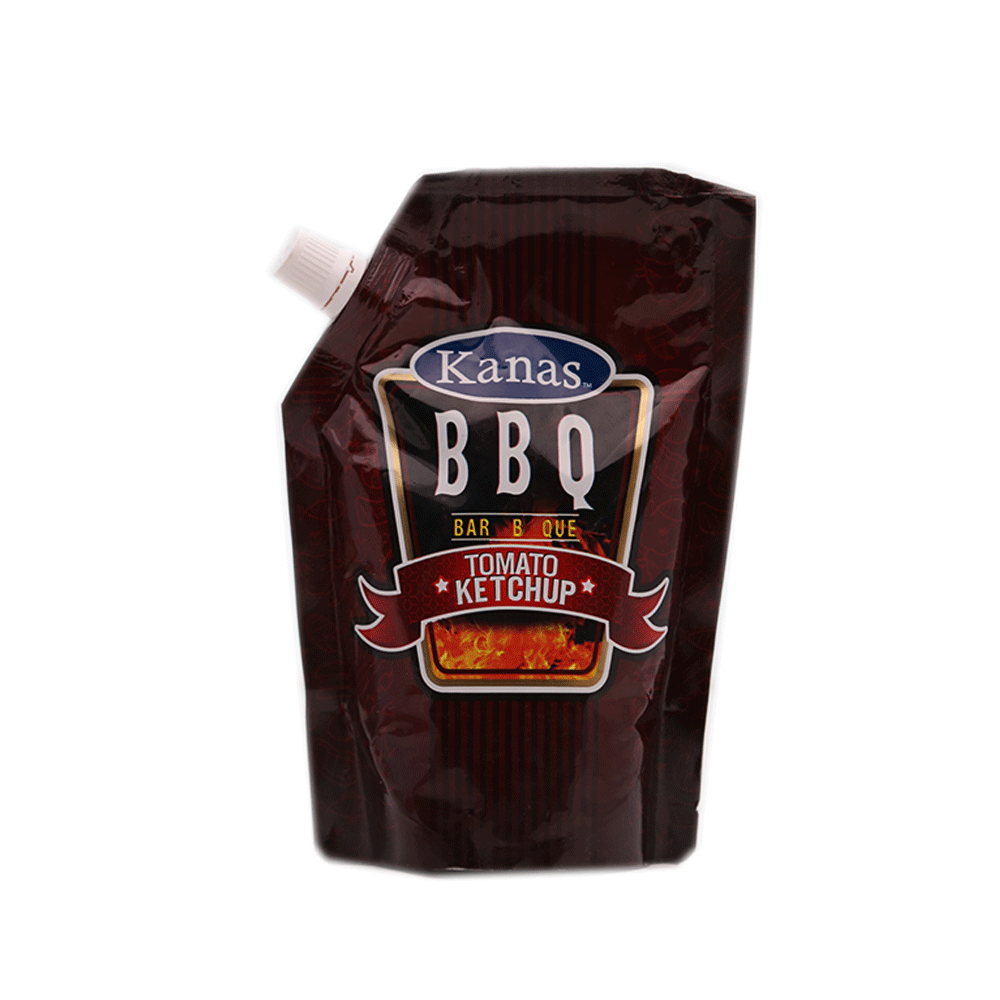 KANAS BARBEQUE TOMATO KETCHUP POUCH 400GM
