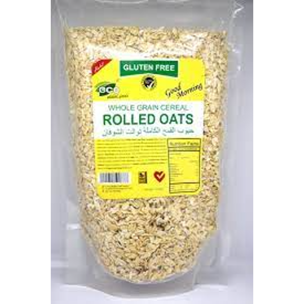 ECO ROLLED OATS BOX 500GM