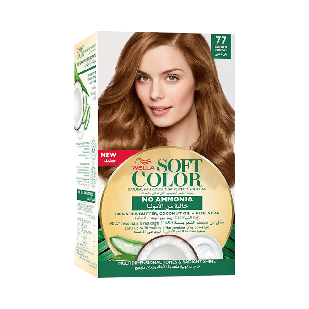 WELLA SOFT KIT 77 GOLDEN BROWN 125 ML