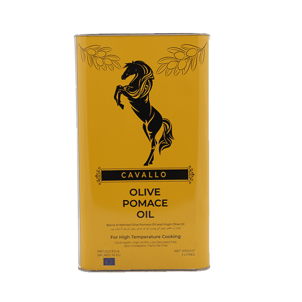 CAVALLO POMACE OLIVE OIL TIN 3 LTR