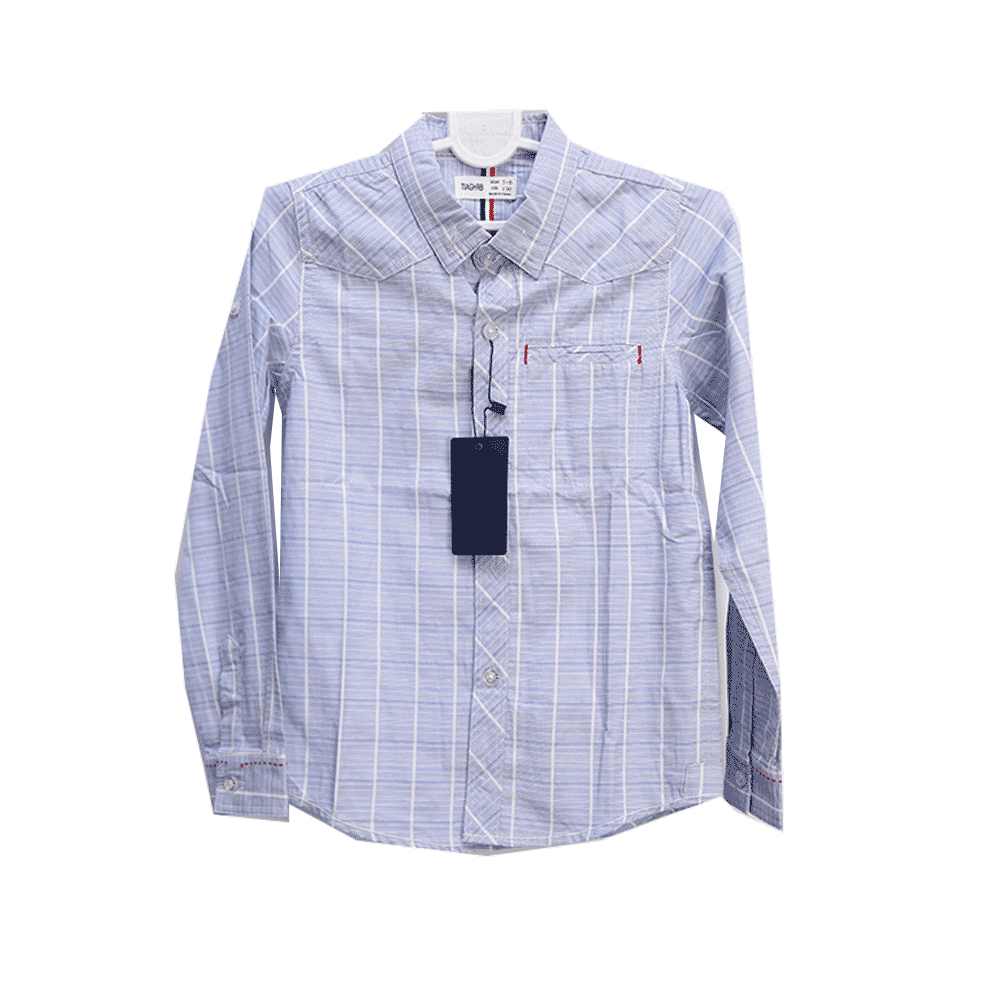 BOYS L/S CASUAL SHIRT LM05 MW-20 4-5 YEAR