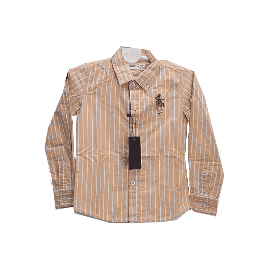 BOYS L/S CASUAL SHIRT D583 MW-20 2-3 YEAR