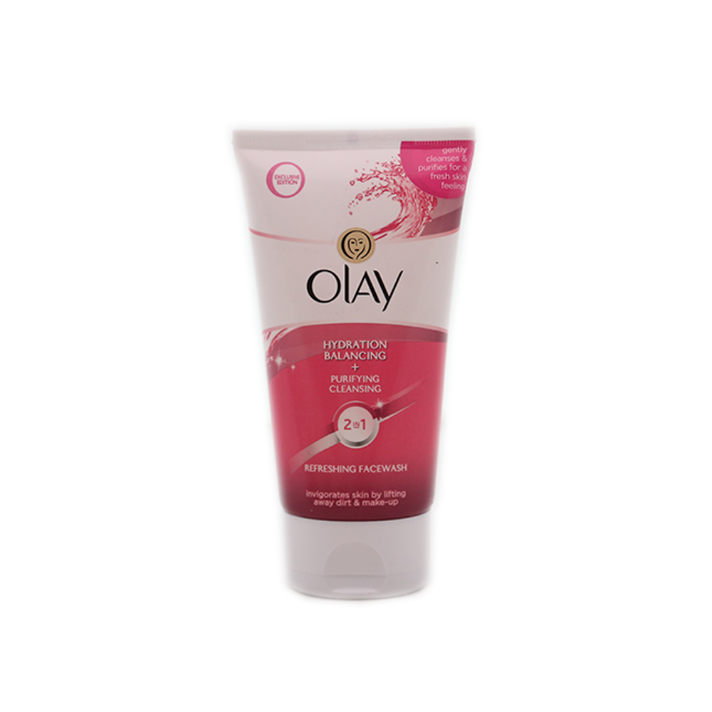 OLAY FACE WASH HYDRATION BLANCING 2IN1 150 ML