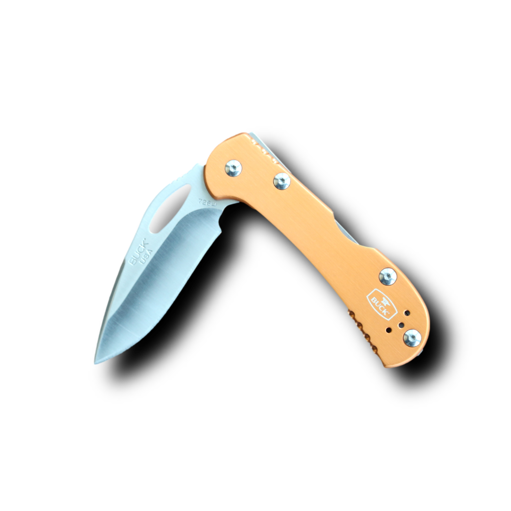 BUCK MINI SPITFIRE GREEN HDL KNIFE 7802