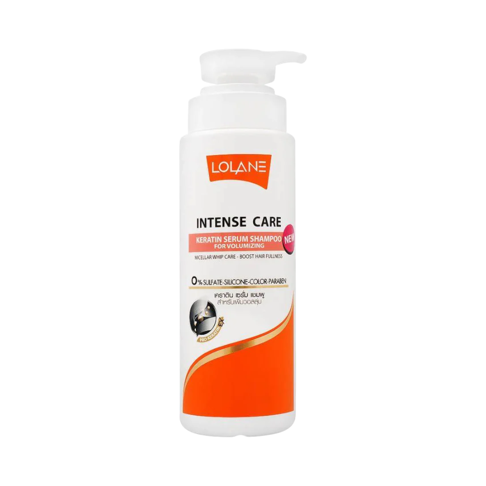 LOLANE SHAMPOO INTENSE CARE KERATIN SERUM FOR VOLUMIZING 400