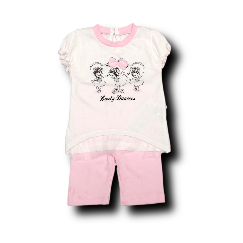GIRLS S/S TIGHT SUIT 04 SU-21 9-12M