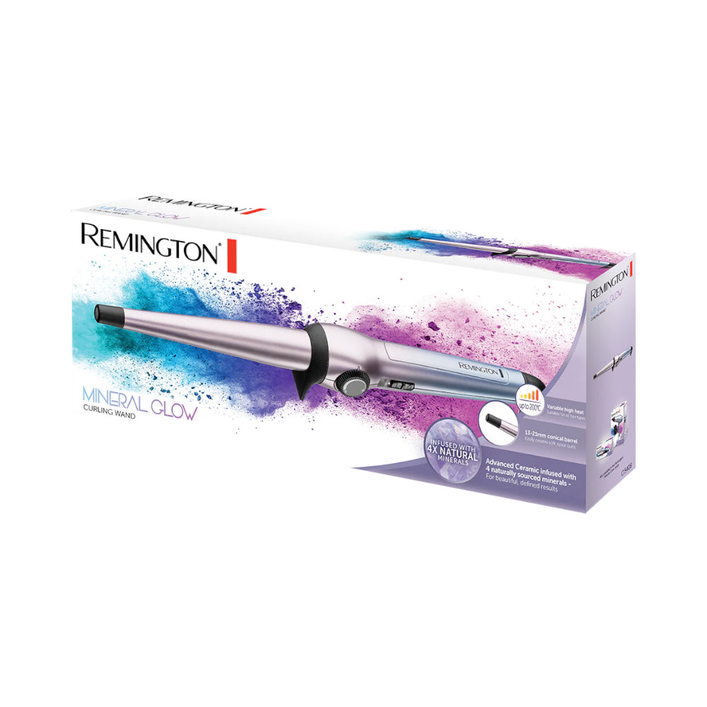 REMINGTON MINERAL GLOW CURLING TONG C15408