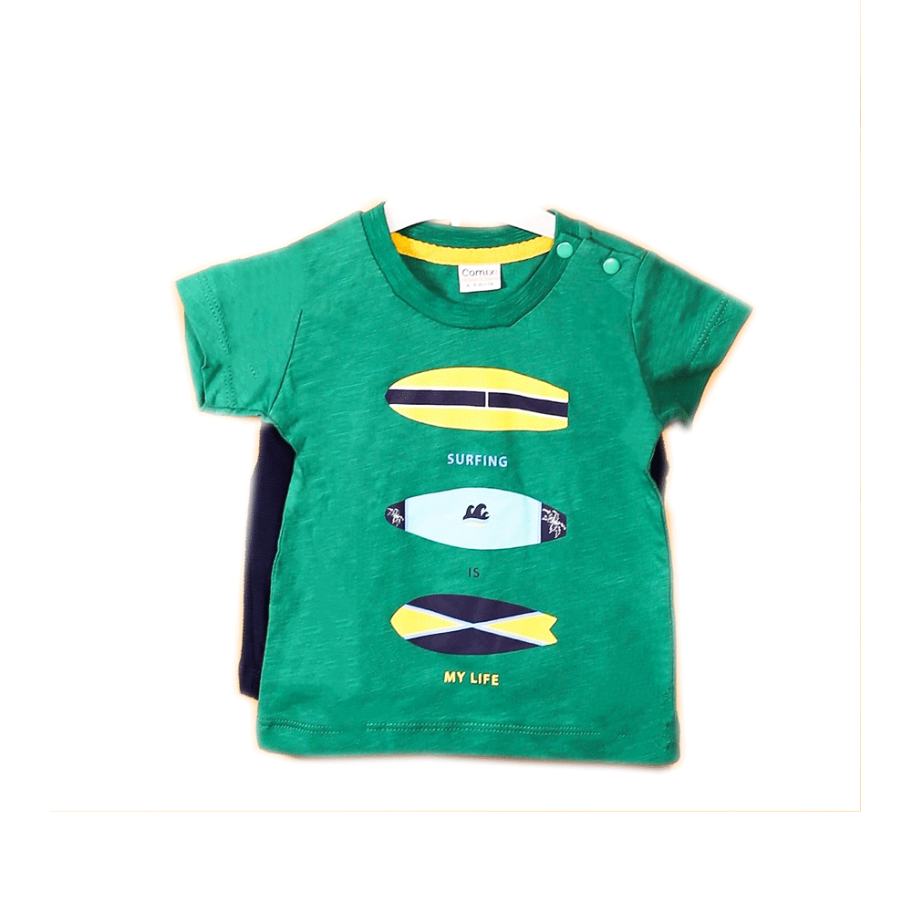 BOYS S/S 2PC KNICKER SUIT 463 151 TUR SU-21 6-9M