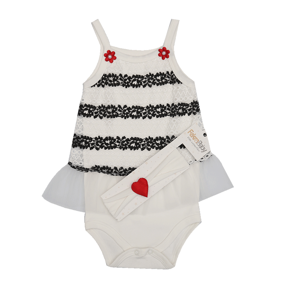 GIRLS S/L BODY SUIT WITH HEAD BAND 2345 TUR SU-21