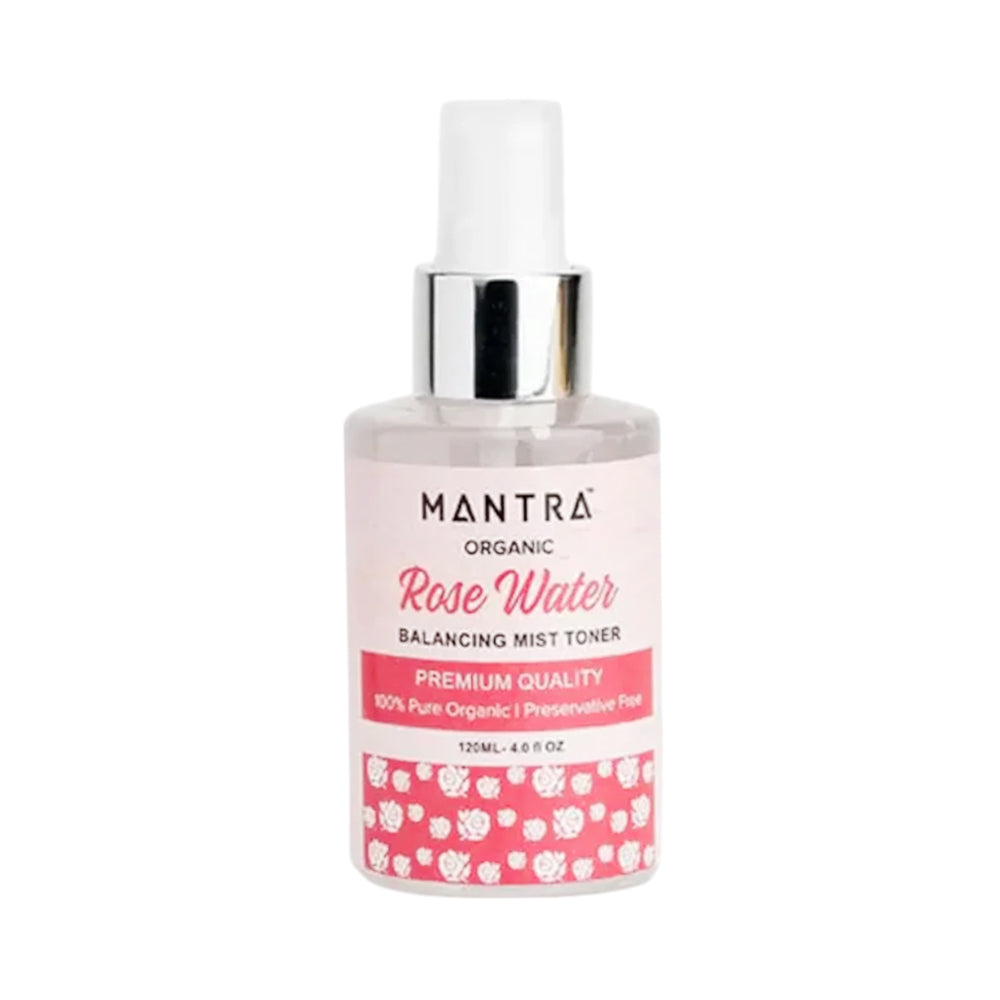 HAIR MANTRA ORGANIC ROSE WATER 100ML