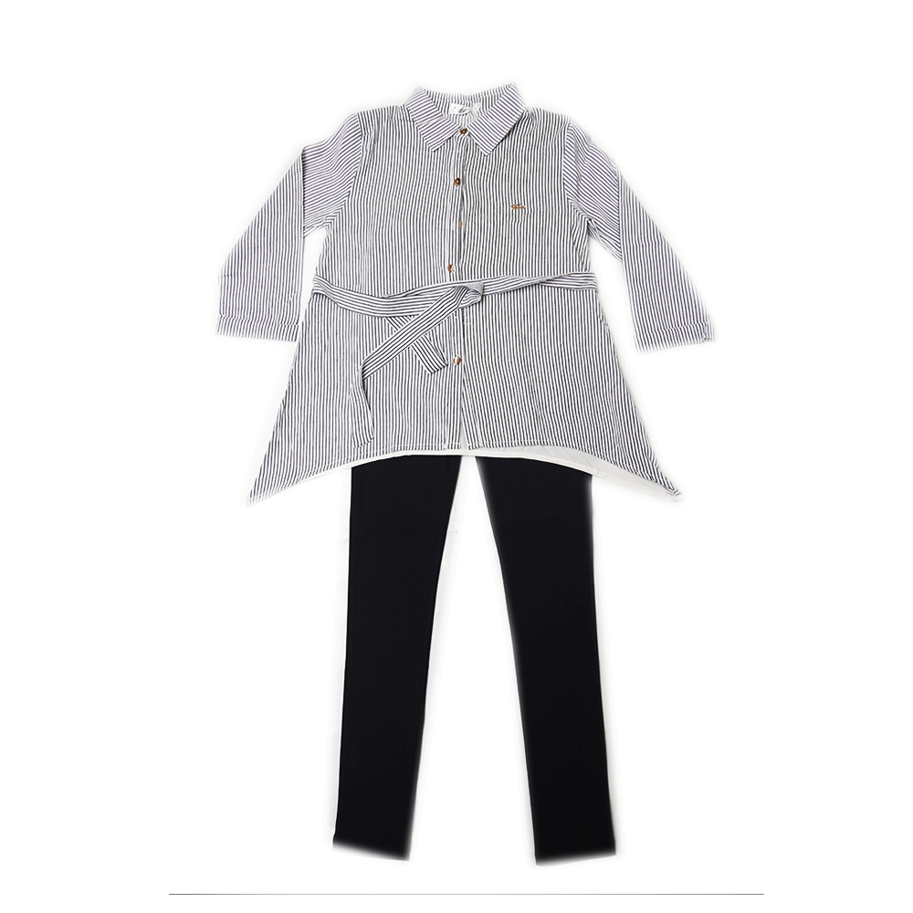GIRLS 2PC TIGHT SUIT TN8180TZ IR SU-21 13-14 YEAR