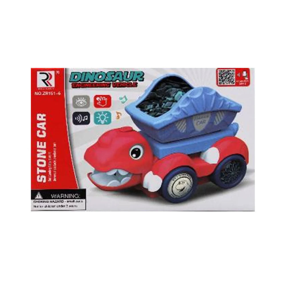 ZR151-5 DINOSAUR ENGINEERING VEHICLE B/O A.I (3+ YEAR)