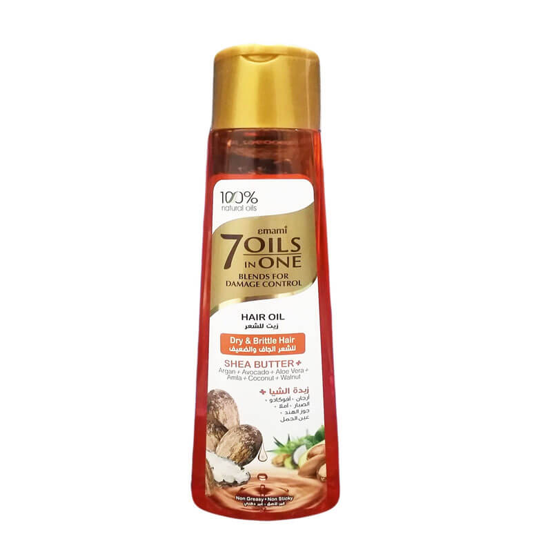EMAMI HAIR OIL SHEA BUTTER DAMAGE CONTROL 7IN1 200 ML