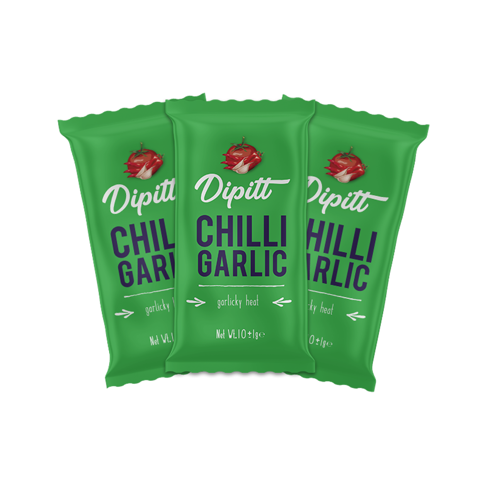 DIPITT CHILLI GARLIC SACHET BOX 100S