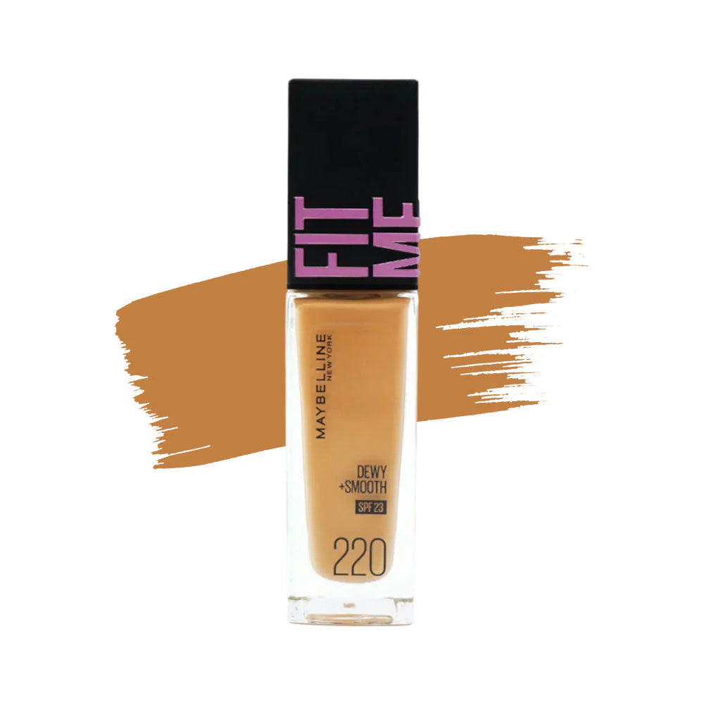 MAYBELLINE PRIMER FIT ME FOUNDATION DEWY PUMP SPF 30ML