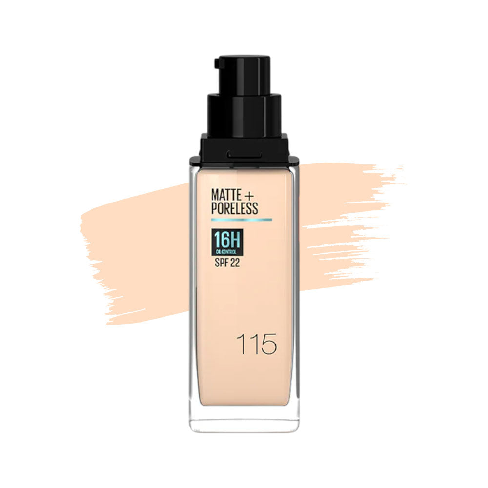 MAYBELLINE PRIMER FIT ME FOUNDATION MATTE & PORELESS SPF 115