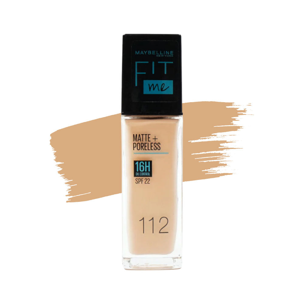 MAYBELLINE PRIMER FIT ME FOUNDATION MATTE & PORELESS SPF 112