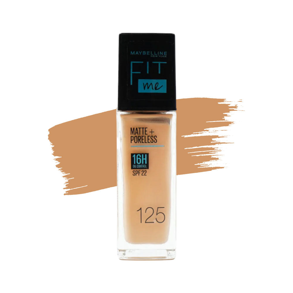 MAYBELLINE PRIMER FIT ME FOUNDATION MATTE & PORELESS SPF 125