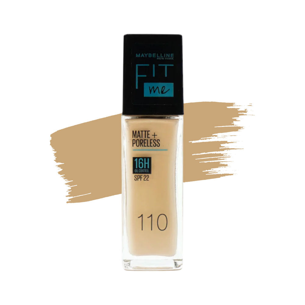 MAYBELLINE PRIMER FIT ME FOUNDATION MATTE & PORELESS SPF 110